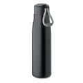 Thermosfles-met-draaglus-Gerecycled-RVS-500-ml-bedrukken-zwart
