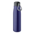 Thermosfles-met-draaglus-Gerecycled-RVS-500-ml-bedrukken-blauw