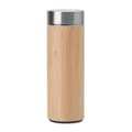 Thermosfles-met-theezeef-RVS-400-ml-bedrukken-bruin