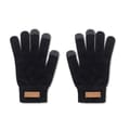 RPET-touchscreen-handschoenen-Kurken-patch-bedrukken-zwart