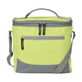 Koeltas-met-schouderband-600D-polyester-12-blikjes-bedrukken-lichtgroen