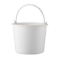 Emmer-Gerecycled-kunststof-12-liter-bedrukken-wit