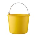 Emmer-Gerecycled-kunststof-12-liter-bedrukken-geel