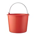 Emmer-Gerecycled-kunststof-12-liter-bedrukken-oranje