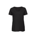BC-Inspire-V-hals-T-shirt-Dames-Biologisch-katoen-140-gm-bedrukken-black