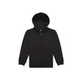 BC-ID334-Kids-hoodie-met-ritssluiting-280-gm-bedrukken-black