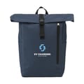 Roll-top-rugzak-Polyester-600D-18-liter-bedrukken-donkerblauw