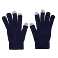 One-size-touchscreen-handschoenen-Acryl-bedrukken-donkerblauw