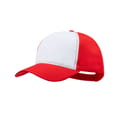 Trucker-cap-met-klittenbandsluiting-5-panel-bedrukken-rood