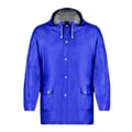 PVC-regenjas-met-capuchon-bedrukken-blauw