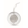 Kerstbal-met-geschenkenvelop-RVS-bedrukken-zilver