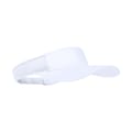 Mesh-zonneklep-met-klittenbandsluiting-Polyester-bedrukken-wit