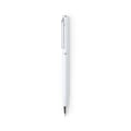 Aluminium-balpen-met-glanzende-afwerking-Chroom-bedrukken-wit