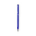 Aluminium-balpen-met-glanzende-afwerking-Chroom-bedrukken-blauw