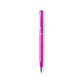Aluminium-balpen-met-glanzende-afwerking-Chroom-bedrukken-roze