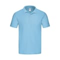 Fruit-of-the-Loom-Original-polo-Unisex-185-gm-bedrukken-new-sky-blue