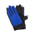 Touchscreen-sporthandschoenen-Lycra-bedrukken-blauw