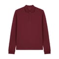 StanleyStella-Prepster-20-long-sleeve-polo-240-gm-bedrukken-burgundy