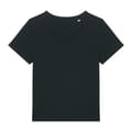 StanleyStella-Isla-dames-T-shirt-V-hals-155-gm-bedrukken-black