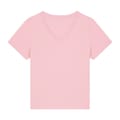 StanleyStella-Isla-dames-T-shirt-V-hals-155-gm-bedrukken-cotton-pink
