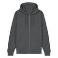 StanleyStella-Cultivator-20-hoodie-met-rits-350-gm-bedrukken-anthracite