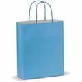 Papieren-tas-24-x-30-cm-Mat-bedrukken-lichtblauw