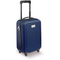 Trolley-met-dubbele-rits-18-inch-bedrukken-donkerblauw