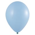 Medium-ballonnen-33-cm-Pastel-kleuren-bedrukken-lichtblauw