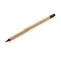 Bamboe-infinity-potlood-met-gum-bedrukken-bruin