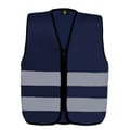 Veiligheidshesje-voor-kinderen-met-ritssluiting-bedrukken-donkerblauw