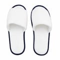 One-size-badstof-hotelslippers-Velours-bedrukken-donkerblauw