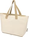 Opvouwbare-draagtas-Gerecycled-katoen-en-gerecycled-polyester-140-gm-bedrukken-beige