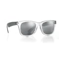 Transparante-zonnebril-met-spiegelglazen-Classic-model-UV400-bedrukken-zwart