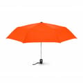 Stormparaplu-met-opberghoesje-190T-polyester-3-delig-opvouwbaar-bedrukken-oranje
