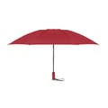 Stormparaplu-met-opberghoesje-190T-RPET-pongee-polyester-107-cm-bedrukken-rood
