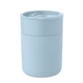 Drinkbeker-met-siliconen-sleeve-Polypropyleen-330-ml-bedrukken-lichtblauw