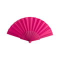 Basic-waaier-Kunststof-handvat-bedrukken-roze