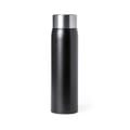 Thermosfles-met-temperatuurmeter-RVS-500-ml-bedrukken-zwart