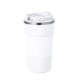 RVS-thermosbeker-Siliconen-grip-400-ml-bedrukken-wit