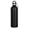 Drinkfles-met-karabijnhaak-RVS-530-ml-bedrukken-zwart