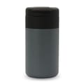 Thermosbeker-dubbelwandig-RVS-250-ml-bedrukken-grijs