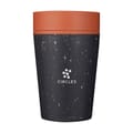 CircularCo-Recycled-Coffee-Cup-227-ml-bedrukken-grijs-oranje