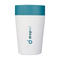CircularCo-Recycled-Coffee-Cup-227-ml-bedrukken-wit-turquoise
