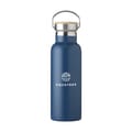 Thermosfles-met-handvat-Gerecycled-RVSbamboe-500-ml-bedrukken-blauw