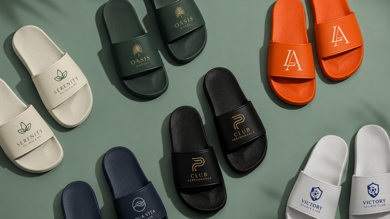 Slippers bedrukken met logo of eigen ontwerp