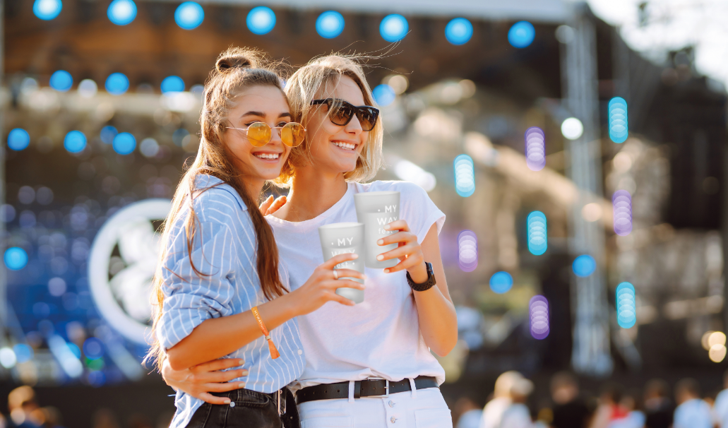 Tips voor herbruikbare bekers voor evenementen