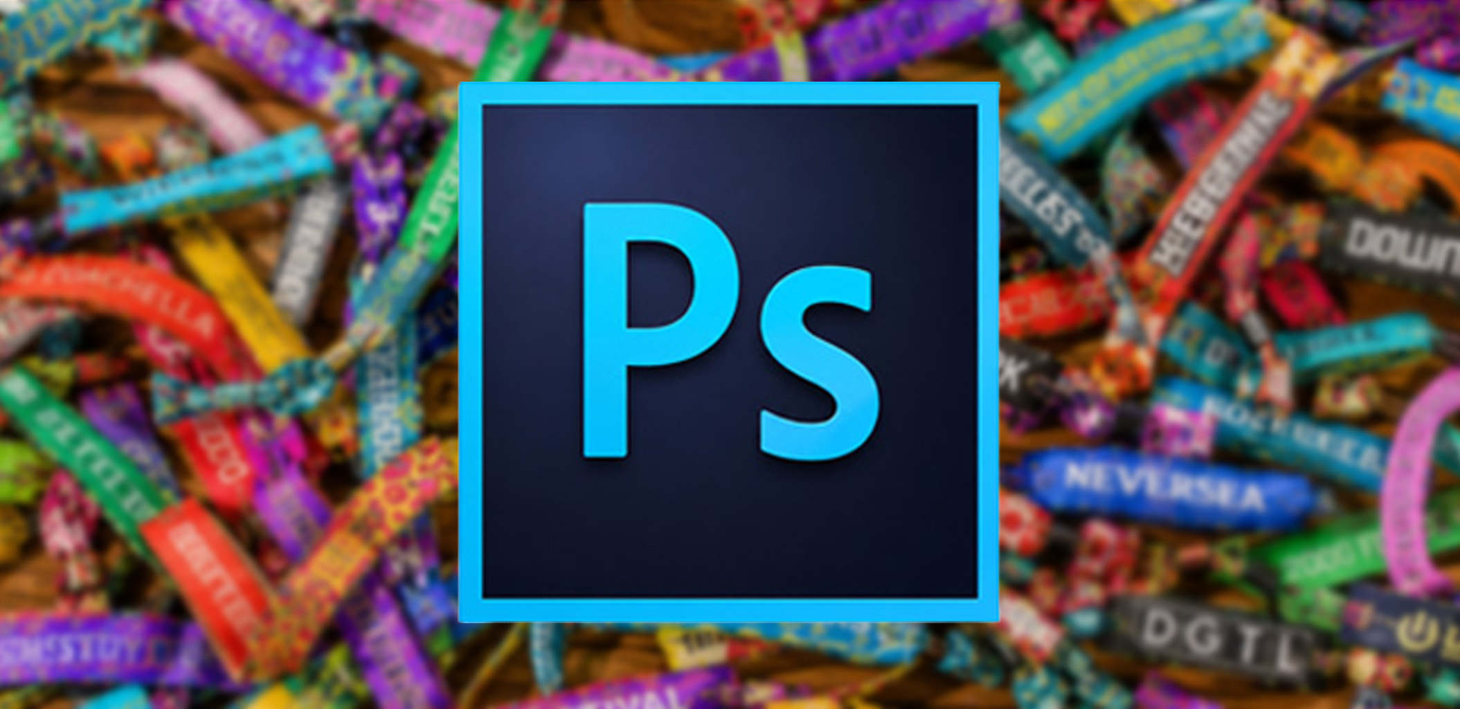 festivalbandje ontwerpen in Photoshop