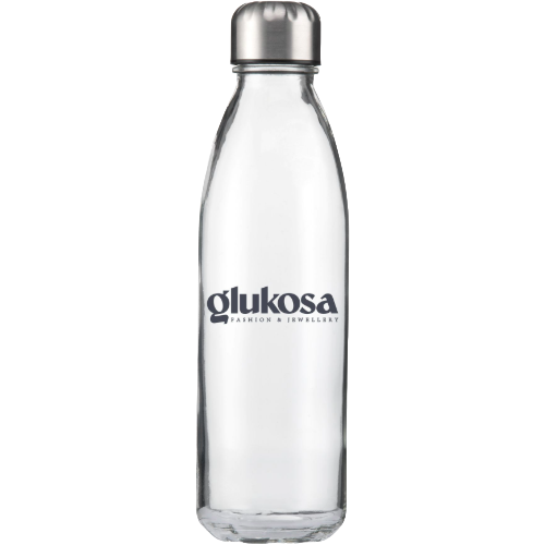Glazen waterflessen