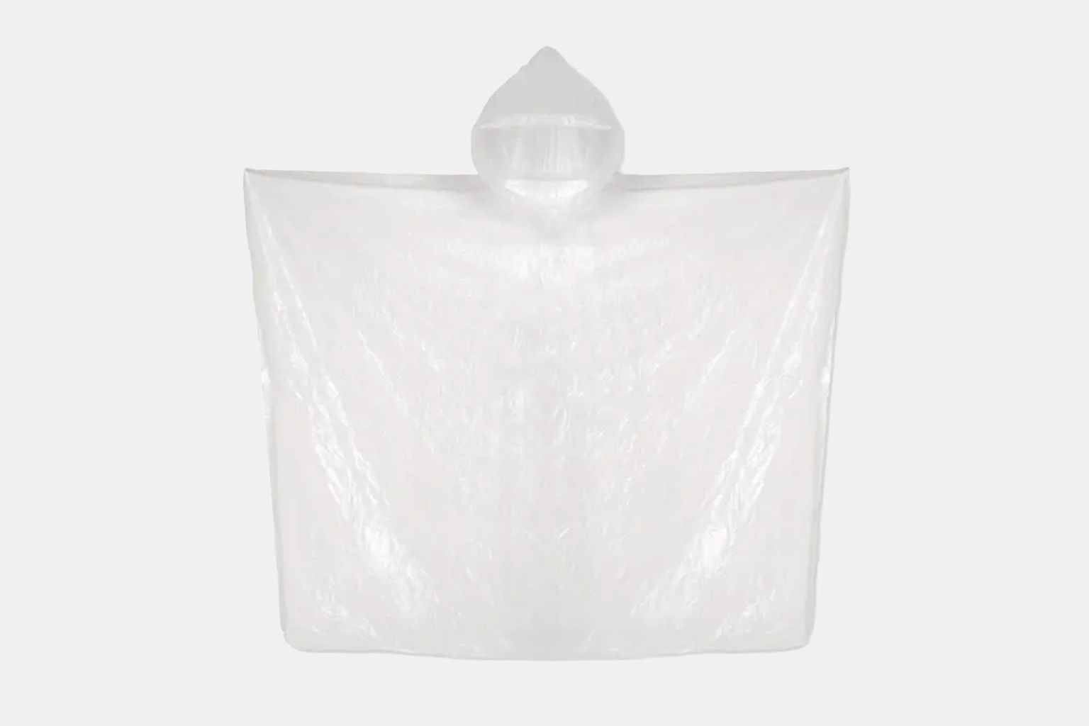Wegwerp regenponcho