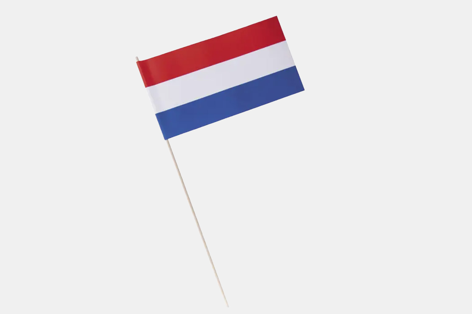 Papieren Nederlandse vlaggetjes